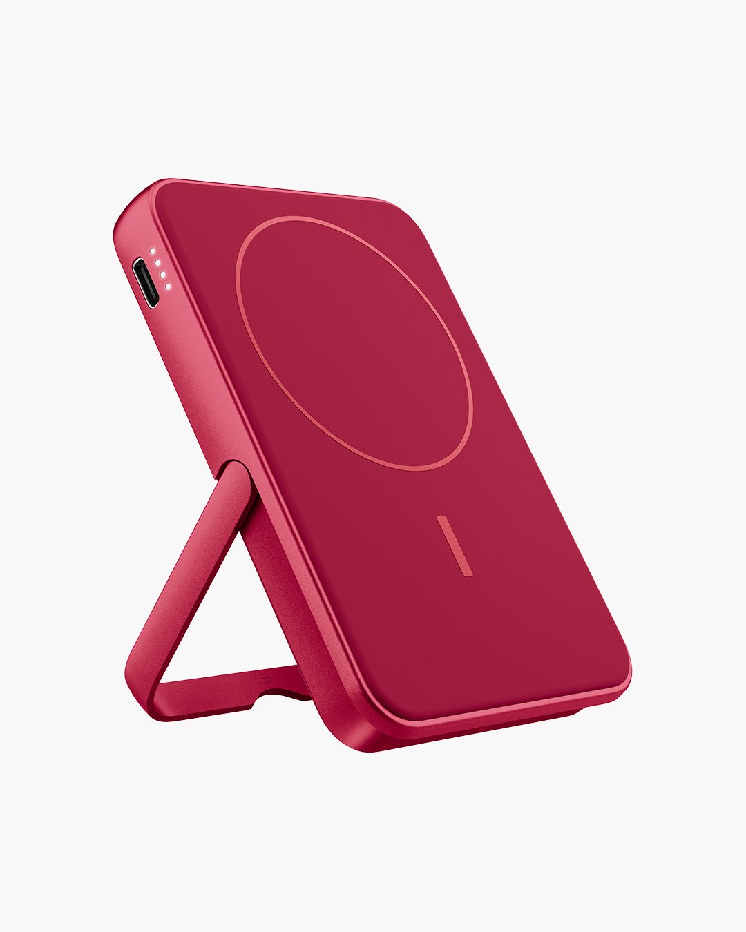 Fresh 'n Rebel Magnet Wireless 5000 Mah Powerbank Berry Red