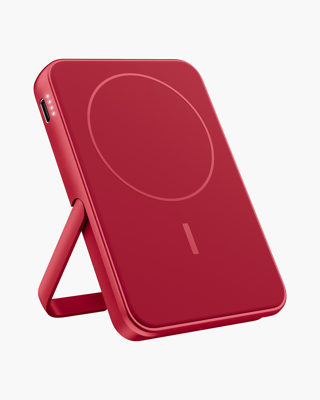 Fresh 'n Rebel Magnet Wireless 5000 Mah Powerbank Berry Red