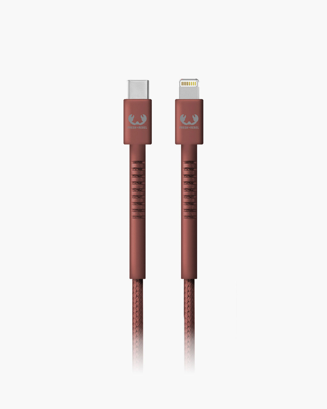 Fresh n Rebel USB-C to Lightning Fresh'n Rebel - Safari Red - Kabel - Voor Apple-apparaten met Lightning-aansluiting aanbieding