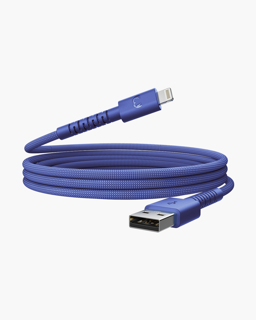 Fresh n Rebel FlexWave USB to Lightning 2m Fresh'n Rebel - True Blue - aanbieding