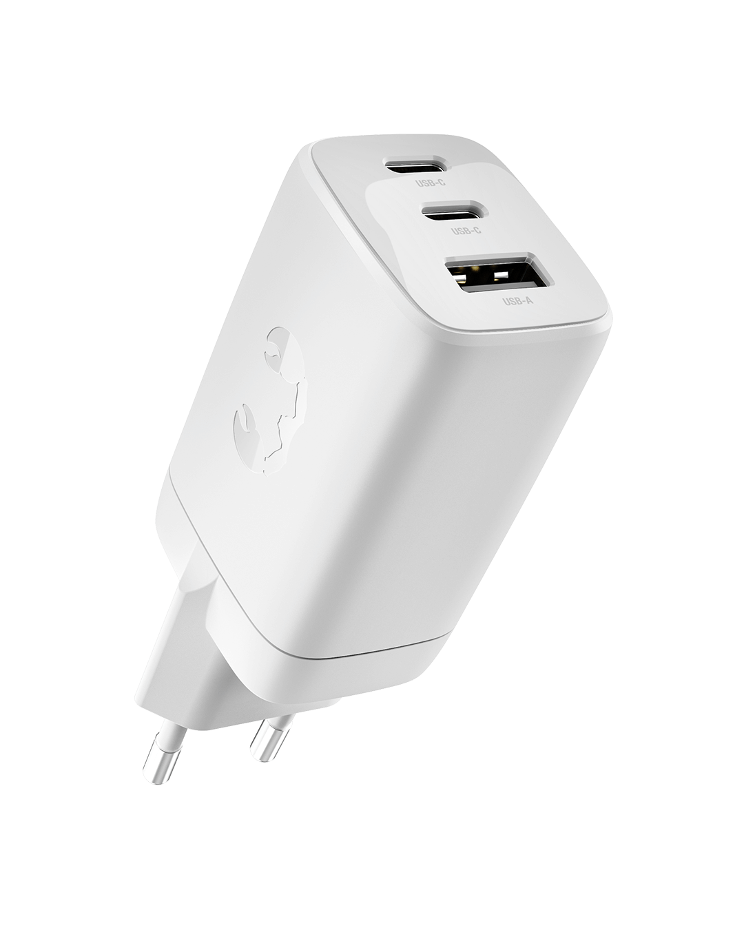 67W GaN³ Charger Fresh 'n Rebel Ice Grey - Wandladegerät
